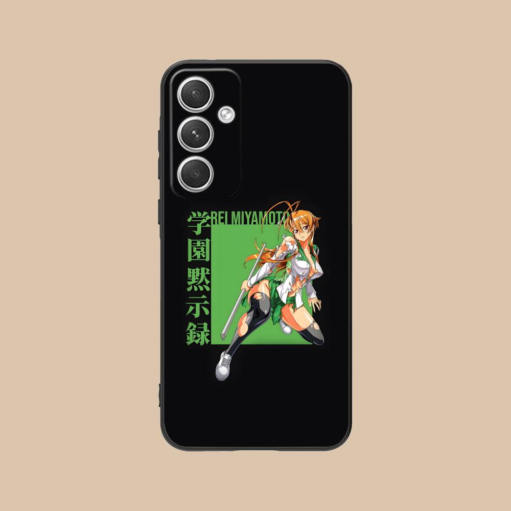 Highschool Rei Miyamoto Phone Case for Samsung Galaxy S26 S25 S24 S23 S22 S21 S20 Note20 Plus FE Ultra Colorful Cover Pretty
