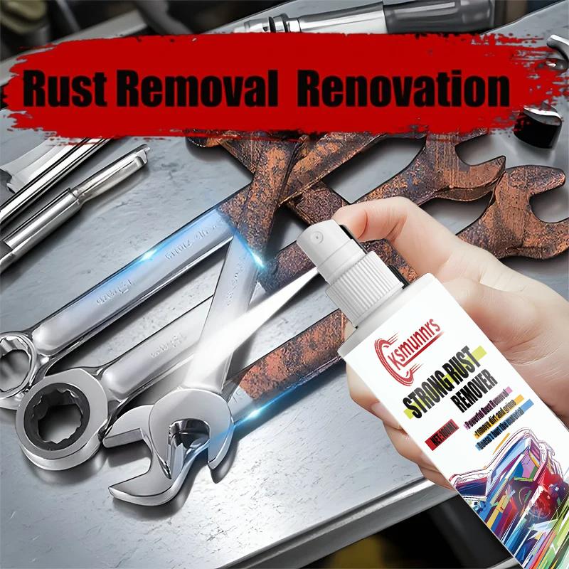 

Rongnian Motorcycle cleaner - Metal Polishing Spray, Strong Rust Removal Spray, Quick Rust Dissolution Agent Convert 100ml