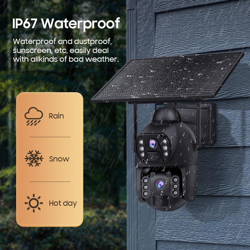 New AOV Solar Wireless HD Night Vision Outdoor Surveillance Camera