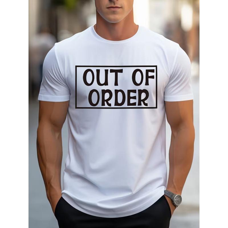 

Мужская футболка с круглым вырезом и креативным графическим дизайном «Вне работы» — незаменимый элемент модного повседневного стиля для активного отдыха на природе. Простая и универсальная. S белый