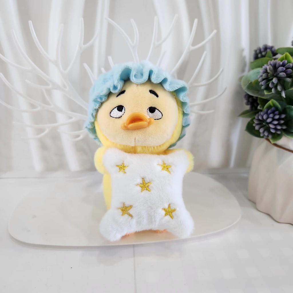 Annoying Adorable Duck Keychain Cute Cartoon Girl Backpack Decoration Plush Doll