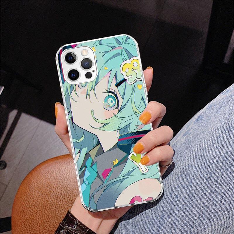 Cute Anime Girl INS Phone Case For iPhone 17 Air 16 Pro Max 16E 15 + 14 Plus 11 12 13 Mini 7 8 SE Gift Print Cover Fundas 16 Pro