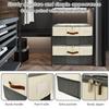 Foldable Shoe Storage Box Large Capacity Shoe Storage Organizer with 24 Compartment Dust-Proof Shoes Organizer with Clear Cover