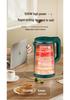 Wanlida 2.0L Stainless Steel Insulated Electric Kettle with Logo Gift