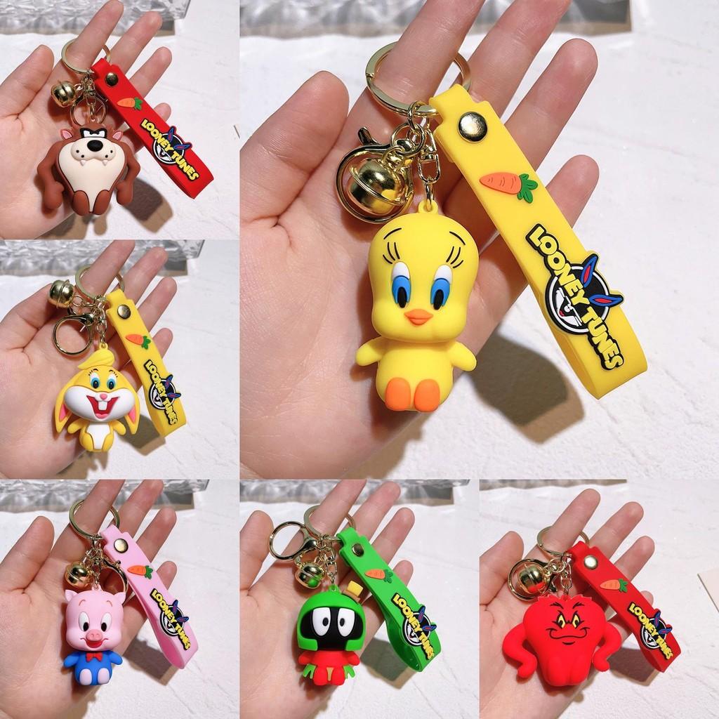 Adorable Bugs Bunny Keychain Cute Cartoon Charm Trendy Bag Accessory Gift