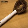 Brand Natural Coir Wash Pot Pan Dish Brush Kitchen Brush Long Handle Clean Scrub