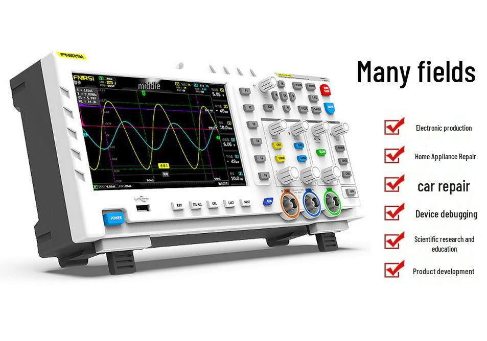 FNIRSI 1014D 100MHz Dual Channel Digital Oscilloscope with Signal Generator