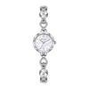 Zero Scale Heartstring Collection Quartz Movement Metal Strap Watch Women's Watch White Dial Zs608