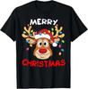 God Jul Ren Jul Familj Män Kvinnor T-shirt