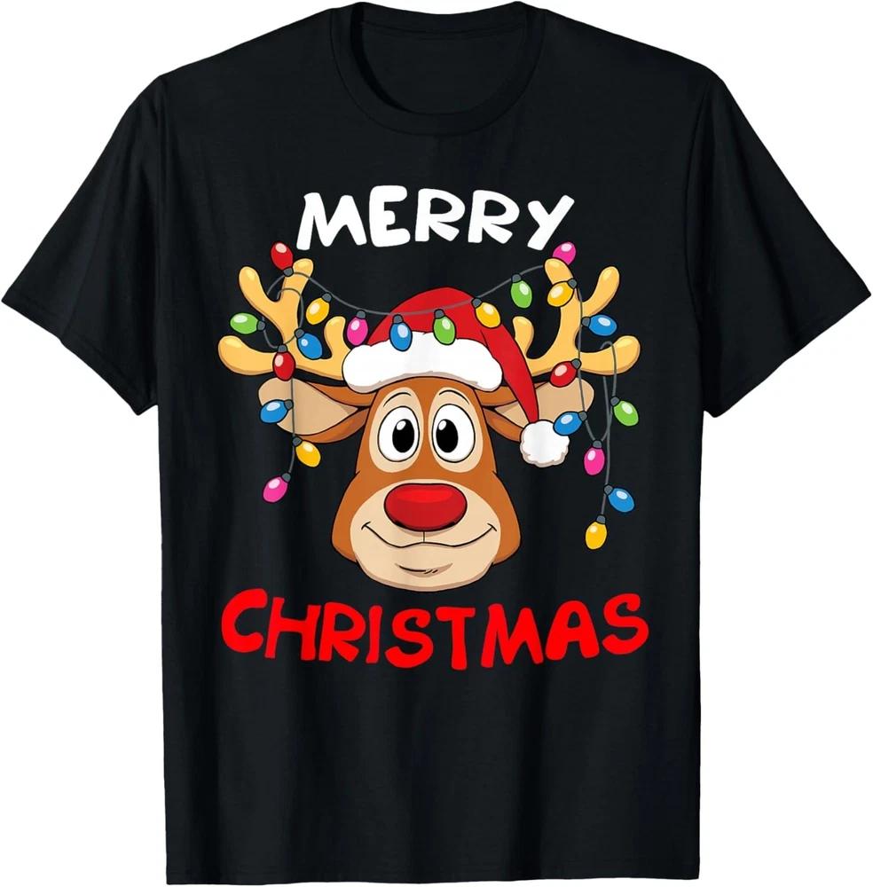 God Jul Ren Jul Familj Män Kvinnor T-shirt