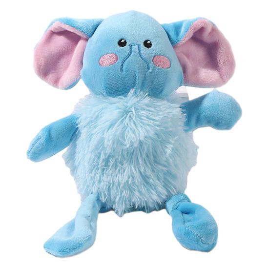 

Pet Chew Toy Cartoon Animal Shape Interactive Tug-of-War Pet Toy with Pull-Out Cotton Rope Built-in Sound Bite-resistant Dog Squeaky Toy синий