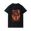 Plus Size Anime Attack On Titan Women's T-shirt Levi·Ackerman Eye Punk Tops Summer Harajuku Loose Gothic Short Sleeves Tshirt