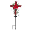 Christmas Cross Solar Led Light Garden Yard Lawn Night Lamp Landscape Garden Home Decoration