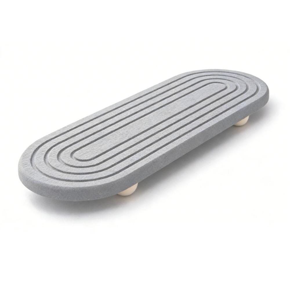 Fast Water Absorption Water Absorbing Tray Diatomite Counter Top  Tray Fast Drying  Mat  Bathroom