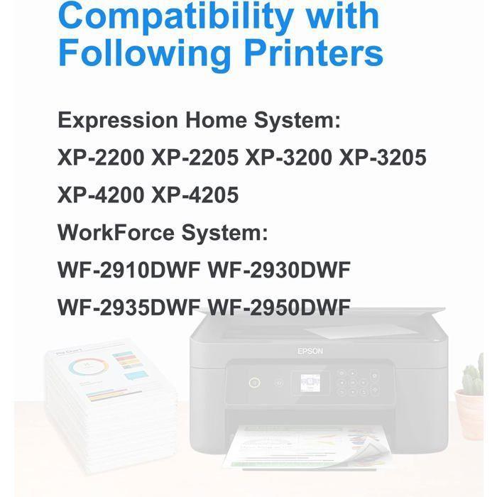 OGOUGUAN 8 balení 604XL Kompatibilní kazeta pro Epson XP 2200 pro Epson 604 XL pro Expression Home XP-2200 XP-2205 XP-3205