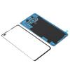 Mobile Phone Back Glass Cover and Outer Glass Panel Replacement for Samsung S10+Plus(Blue )