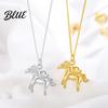 Horse Pendant Necklace Ingot On Immediate Women Wealth Lucky Birthday