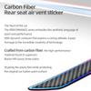 Real Carbon Fiber For BMW X3 G45 G48 2025 2026 Auto Rear Seat Air Vent Outlet Panel Trim Sticker Tuning Car Interior Accessories