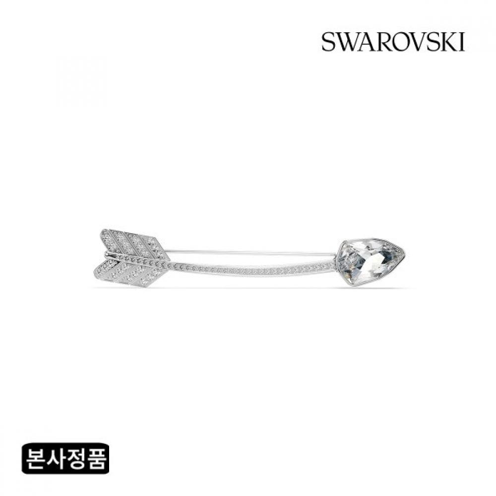 Swarovski Arrow Rhodium Brooch 5742952