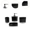 1 Set Bath Supplies Bath Four-Piece Set with Toothbrush Cup Toothbrush Holder Lotion Bottle Soap Box for Bathroom Accessories