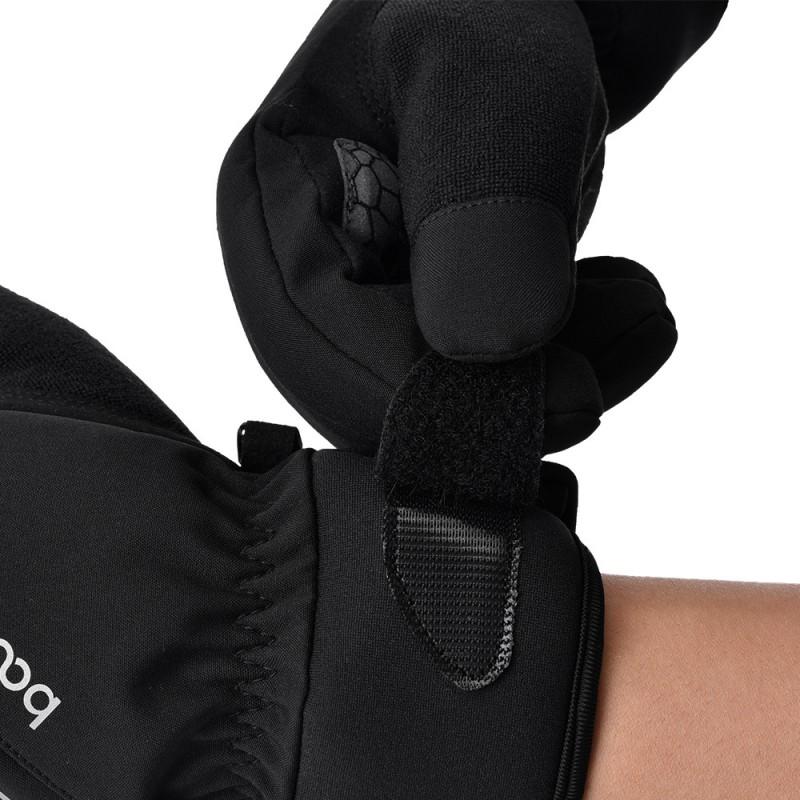 Thermal Insulated Ski Gloves With Waterproof Shell Fleece Lining Winter Outdoor Sports