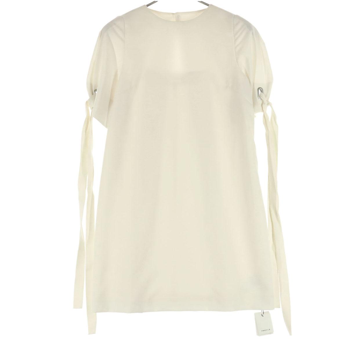 

неиспользованное FRAY I.D сделано в Японии Мини-платье с коротким рукавом O Лента FWFO171083 Женское Б/у