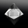 Crystal Crystal Pyramid Figurine 1.57 Inch Height Pyramid Ornament  Home Decoration