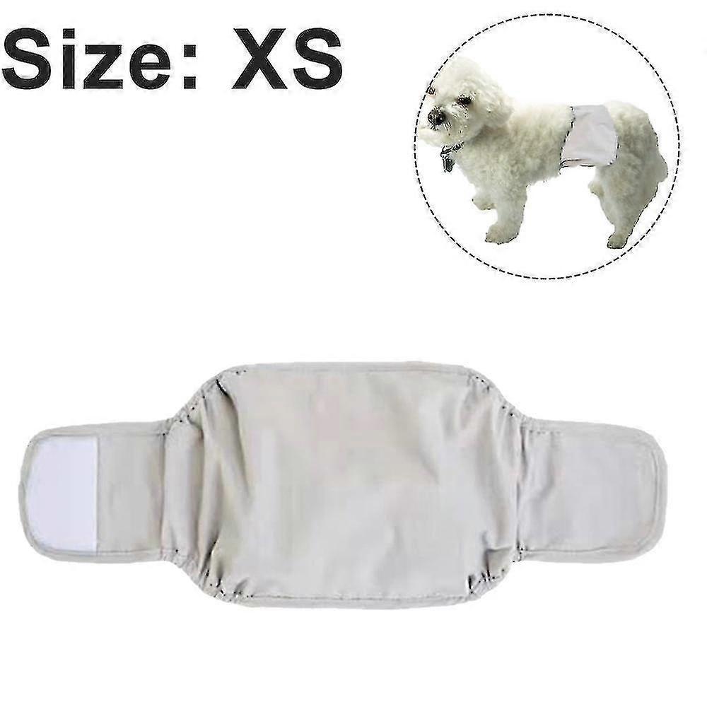 3 Pack Male Dog Diaper Wrap, Washable Puppy Belly Bands, Super-absorbent And Comfortable