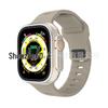 IWatch7 Diamantschnalle Horizontaler Streifen S9 Silikonarmband für Apple Watch 8/Ultra