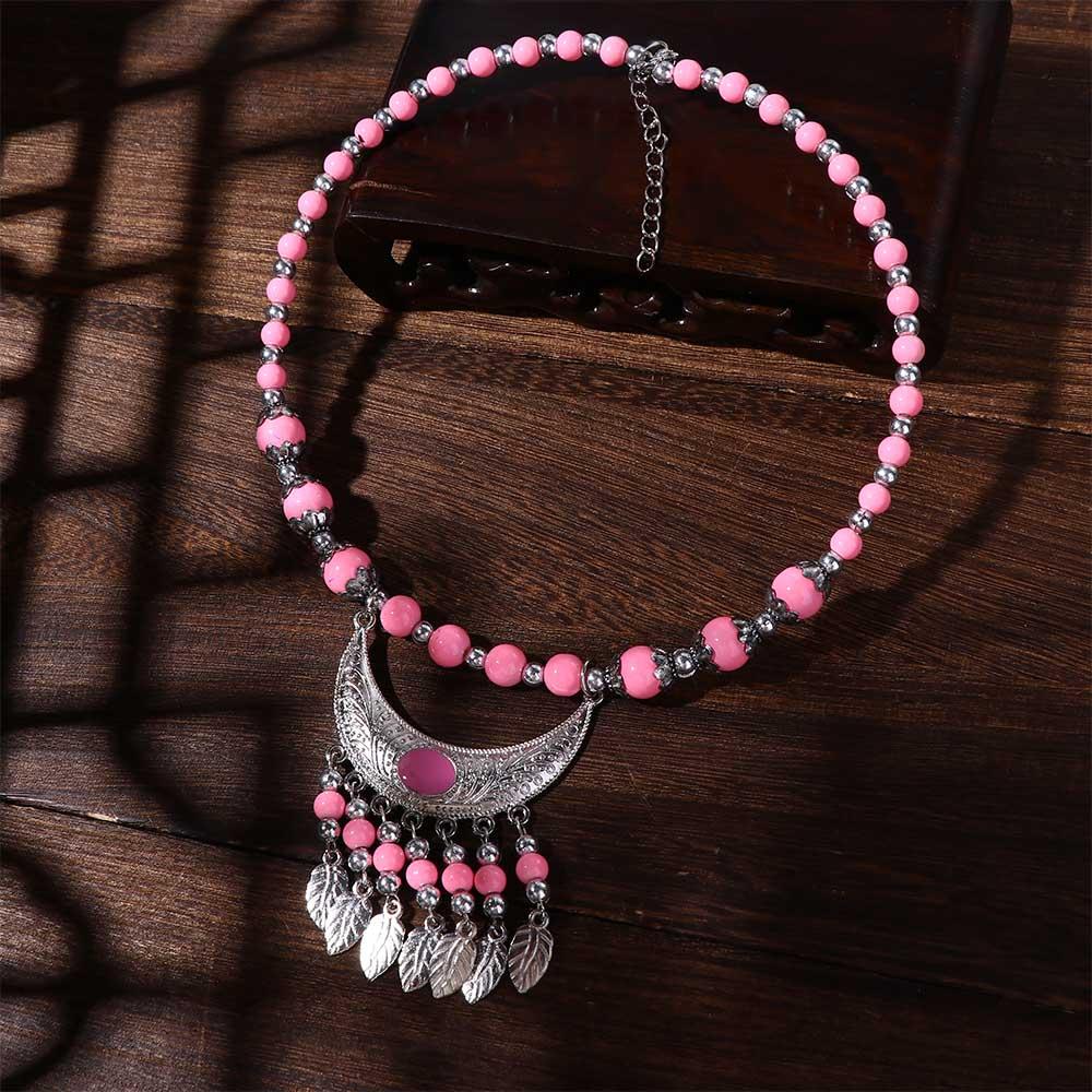 National Style Fringed Chain Headband Eyebrow Pendant Fashion Jewelry Women Necklace Forehead Chain