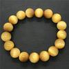 12mm Natural Gold Tiger Eye Stone Bracelet Jewelry for Women Man Healing Gift Beauty Crystal Beads Reiki Gemstone Strands