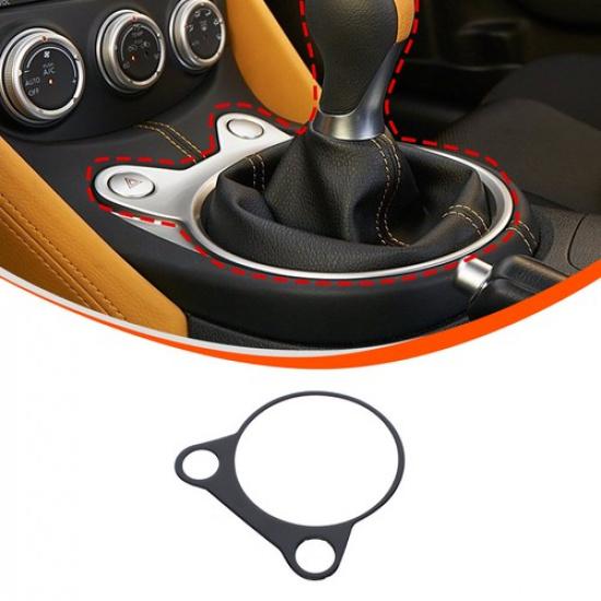 Glossy Black Center Gear Shift Panel trim Cover For Nissan 370Z Z34 AT 2009-20