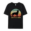 Mens Australian Cattle Dog Sunset Silhouette Tshirt Casual Tops T Shirt Mens Tops Tshirts Brand Clothing