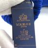 Excellent LOUIS VUITTON gloves LV medallion maille glove blue wool Women S Used