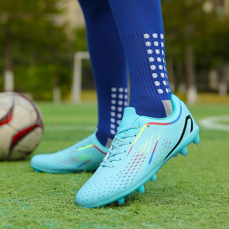 New Men Cleats Soccer Shoes Training Kids Football Boots High-quality Hot-selling