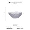 ZISIZ Lace Edge Glass Fruit Plate & Crystal Bowl Set