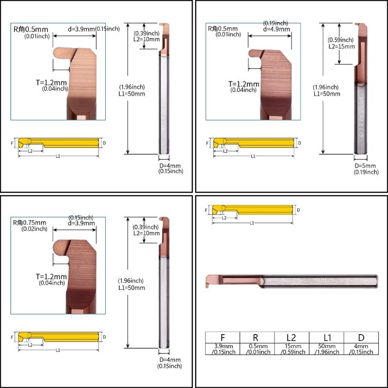 High Performances Slot Cutter Tool with High Hardness Fit for Accurate Metal Cutting Mechanical Experts Mold Processing