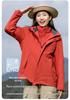 Women's Custom Embroidered Autumn-Winter 3-in-1 Mountaineering Jacket Work Uniform