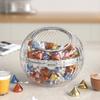 Creative Desktop Transparent Capsule Coffee Press Storage Container Multi-purpose Candy Chocolate Tea Sealed Storage Box