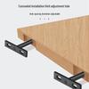Ronde Verborgen T-Type Ophangbeugel voor Planken