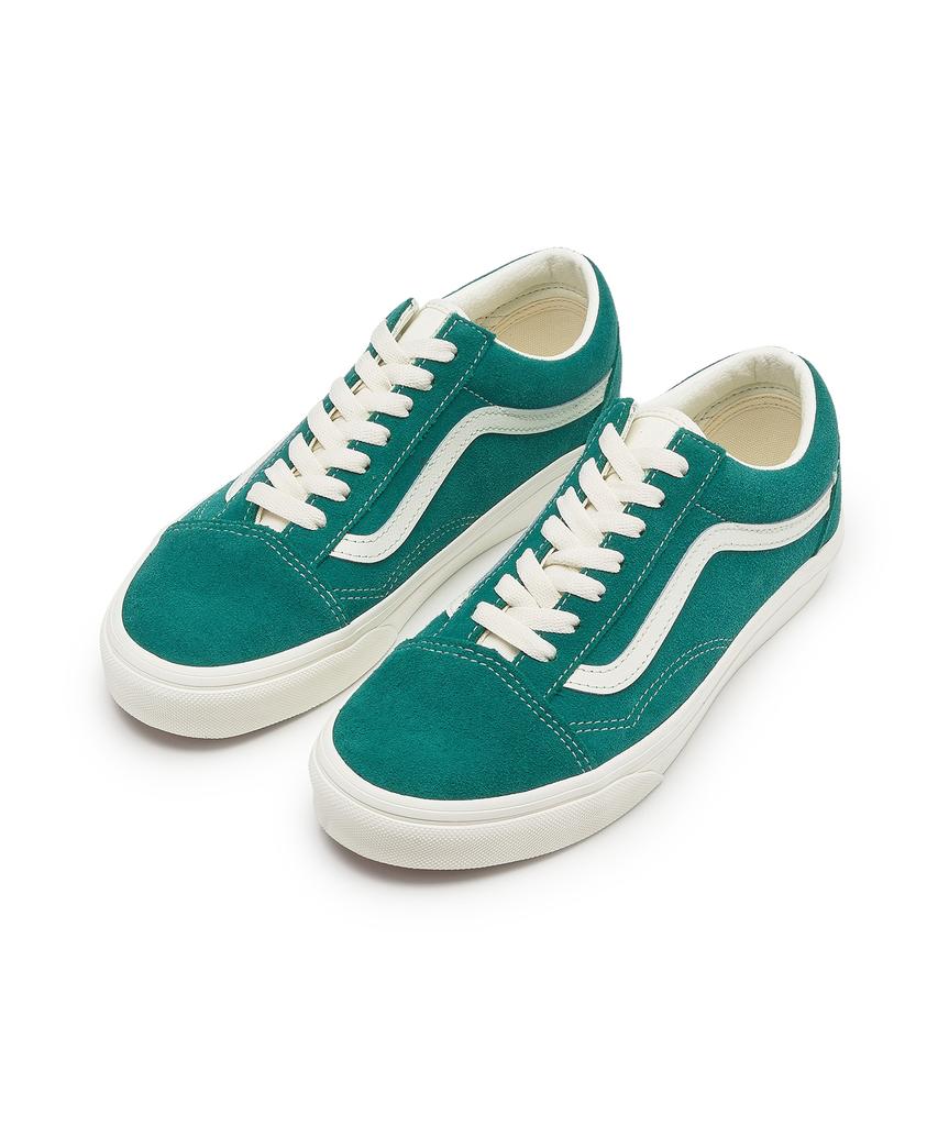 Vans Old Skool - (Suede) Green: Marshmallow / Vn000Ct8V0N1