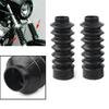 2Pcs 39mm For Harley Rubber Fork Front Gaiters Gators Boot Shock Absorber Accessories Sportster XL883 1200 HARLEY FXD XL 883 S
