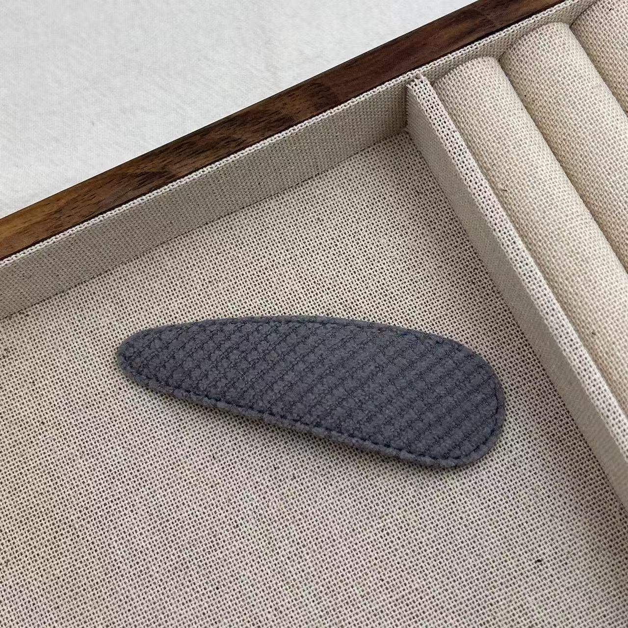 Премиальная корейская заколка для волос в виде капли воды: Ретро заколка-клип для челки и выбивающихся прядей