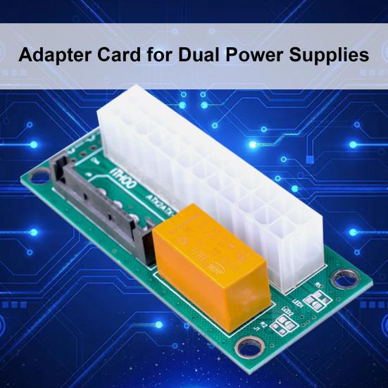 SATA Stromversorgung auf 4Pin Adapter Adapter 24Pin Karte Mehrere Netzteile Stromversorgung
