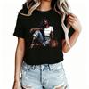 African American Afro Womens TShirt  Cotton Funny Graphic Short Sleeve Tee Novelty Shirt Casual Crew Neck Top SXl