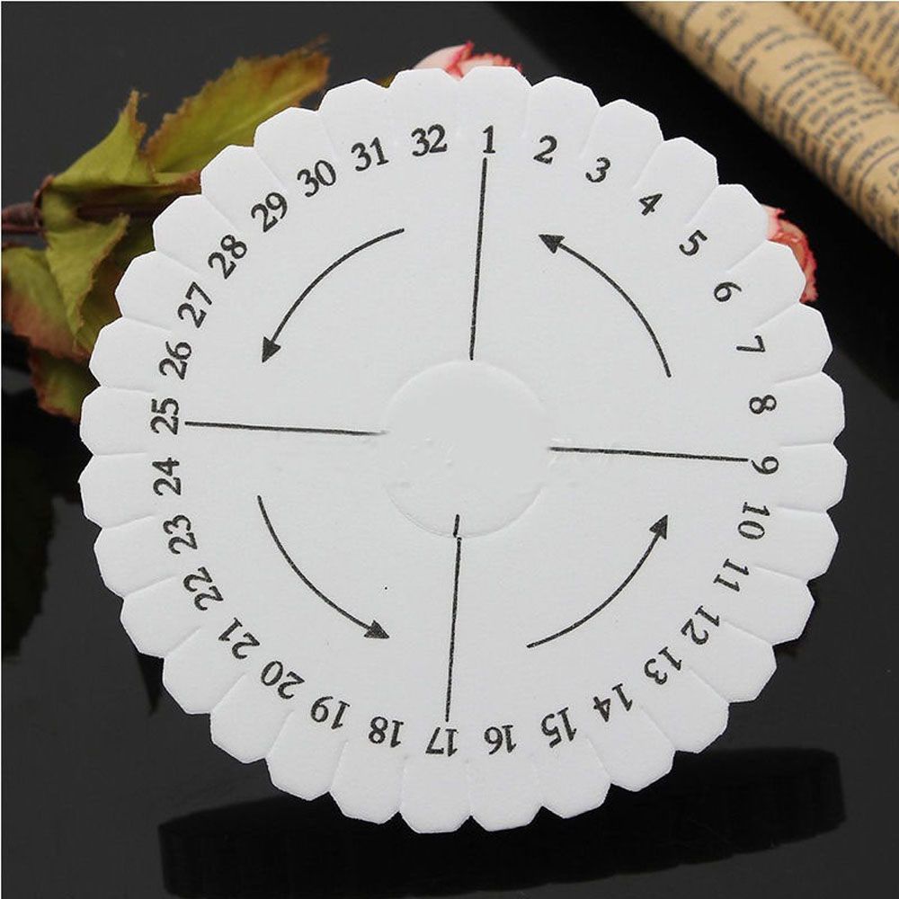 2PCS Disc/Disk 100mmx10mm DIY Braiding Plate Round Kumihimo Jewelry Desgin Board Disc Disk Tray