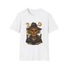Unisex Softstyle T-Shirt Vogelscheuche Böser Horror Herbst Bauernhof Gruselig Halloween