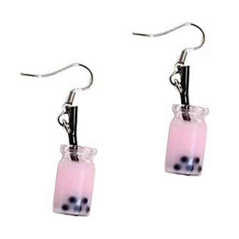 

1 пара смоляних сережок ручної роботи. Симпатична сережка для жінок, дівчаток, смішний мультяшний тварина, кролик, качка, пірсинг, ювелірні вироби, подарунок.