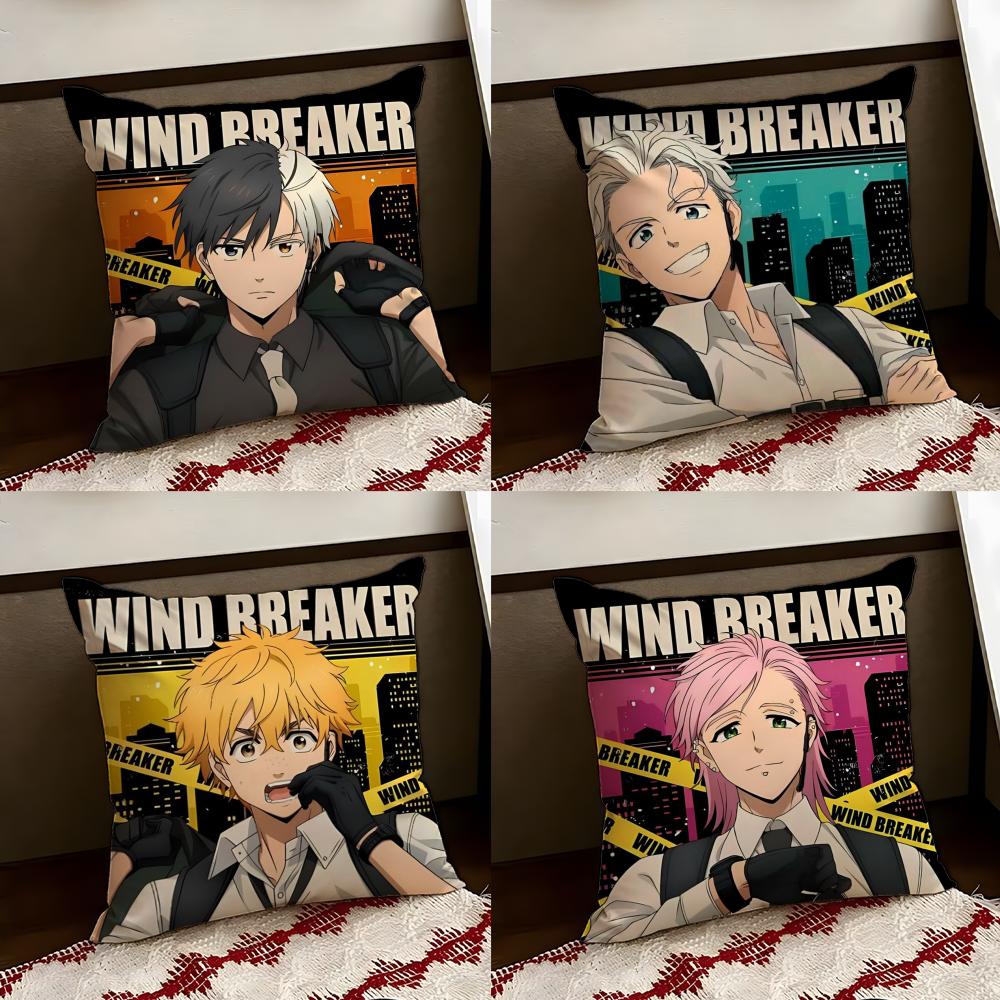 WWind Breaker Cushion Cover Reversible Soft Durable Pillow Cover Home Car MultiScene Use for Daily Comfort