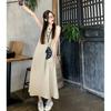 Summer New Sleeveless Casual Loose Dress Women's Temperament Thin Seaside Vacation Small Dress